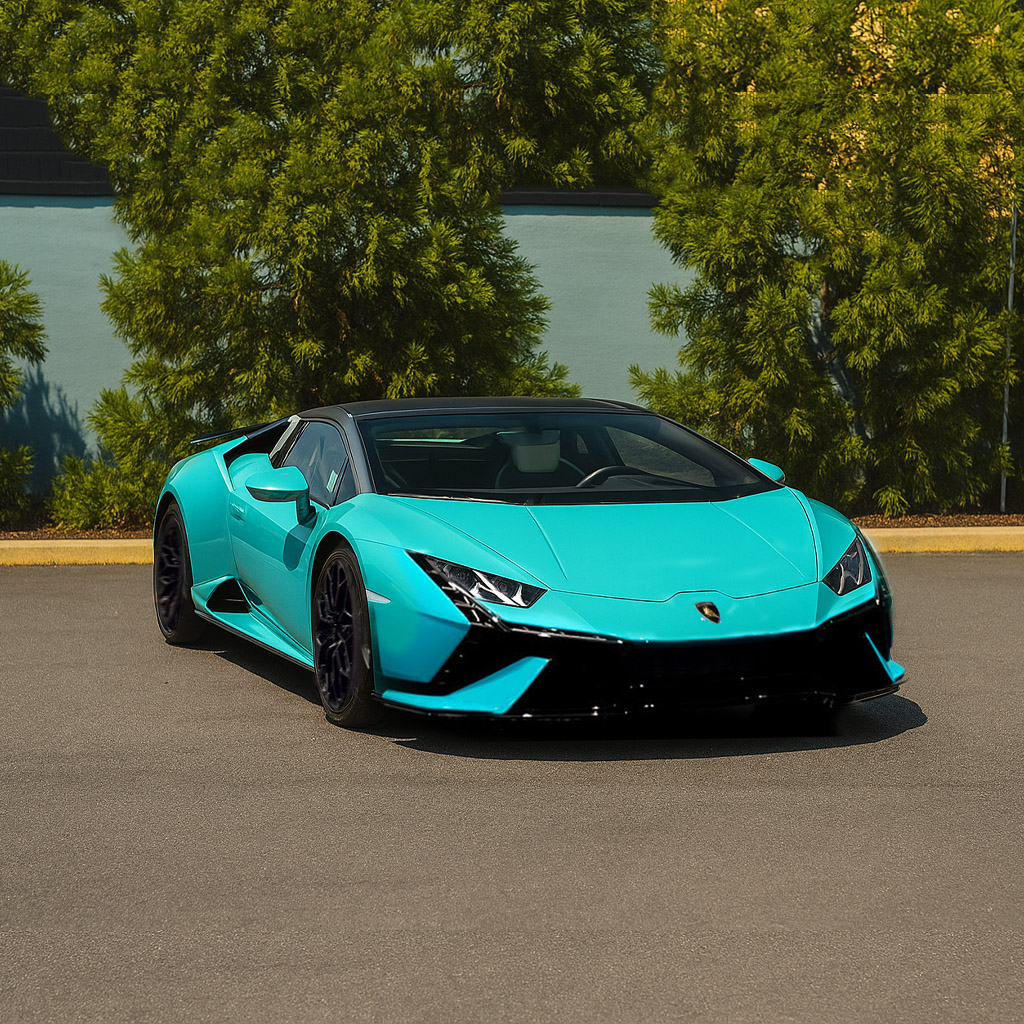 Lamborghini Huracán EVO in Tiffany Blue